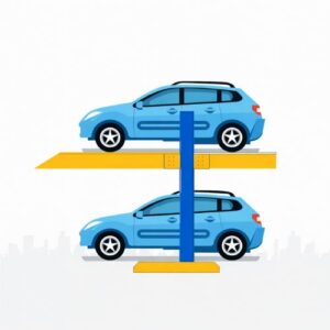 G + 1 Hydraulic Car Parking System