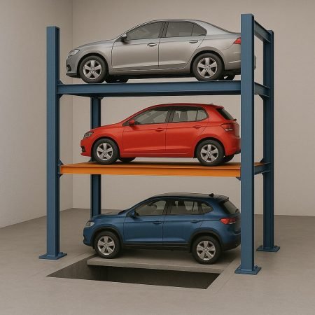 3 level car parking system