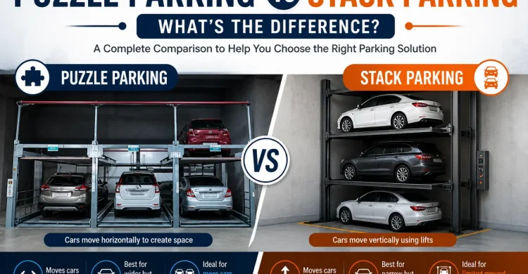 Puzzle Parking vs. Stack Parking