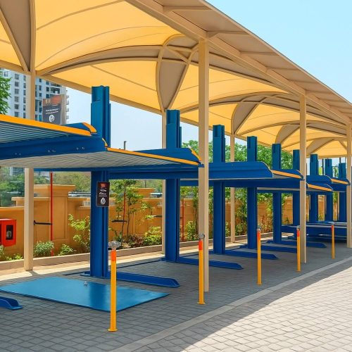 stack parking system india